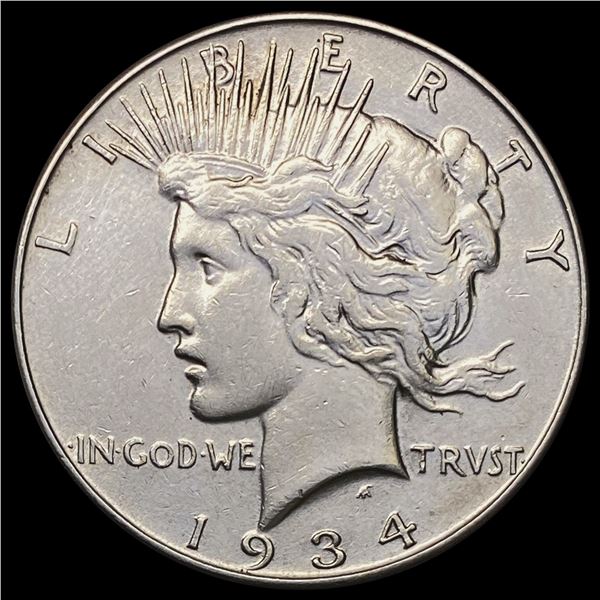 1934 Silver Peace Dollar UNCIRCULATED