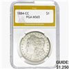 Image 1 : 1884-CC Morgan Silver Dollar PGA MS65