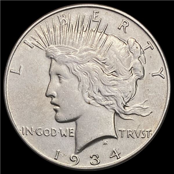 1934 Silver Peace Dollar UNCIRCULATED