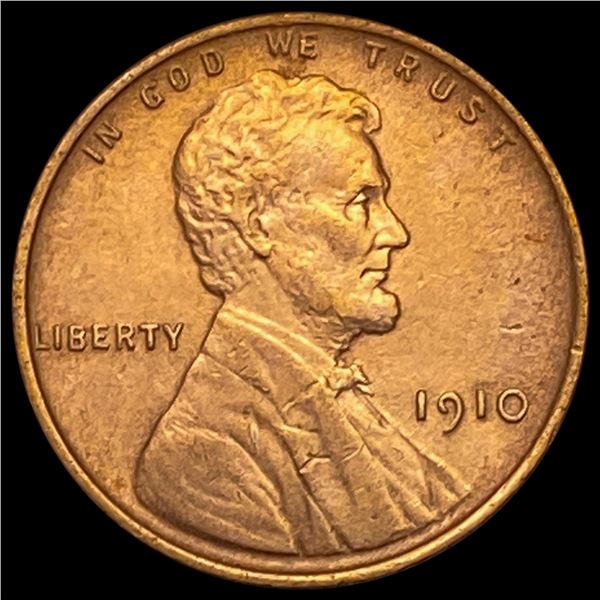 1910 RED Wheat Cent UNCIRCULATED