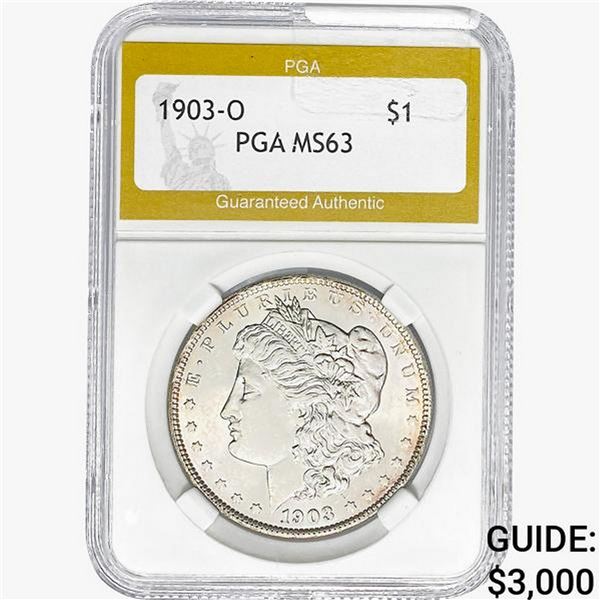 1903-O Morgan Silver Dollar PGA MS66