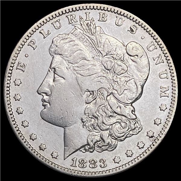1883-S Morgan Silver Dollar NEARLY UNCIRCULATED