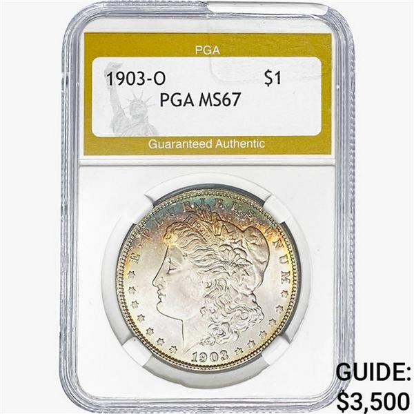 1903-O Morgan Silver Dollar PGA MS67