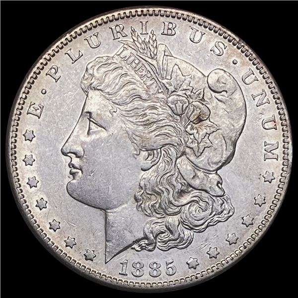 1885-S Morgan Silver Dollar CLOSELY UNCIRCULATED