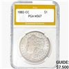Image 1 : 1882-CC Morgan Silver Dollar PGA MS67