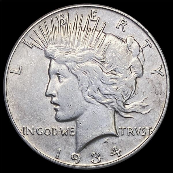 1934-S Silver Peace Dollar UNCIRCULATED