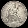 Image 1 : 1861 Seated Liberty Half Dollar UNCIRCULATED