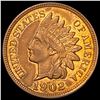 Image 1 : 1902 RED Indian Head Cent UNCIRCULATED
