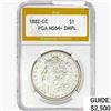 Image 1 : 1882-CC Morgan Silver Dollar PGA MS64+ DMPL