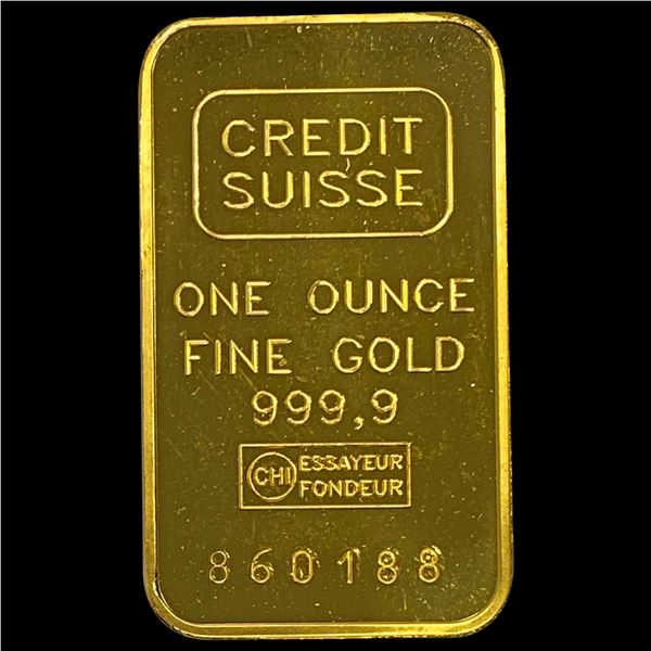 1 OZ GOLD BAR HIGH GRADE