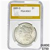 1889-O Morgan Silver Dollar PGA MS63