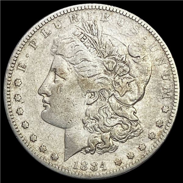 1884-S Morgan Silver Dollar LIGHTLY CIRCULATED