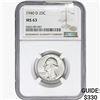 Image 1 : 1940-D Washington Silver Quarter NGC MS63