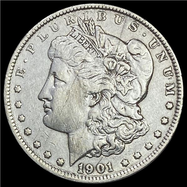 1901 Morgan Silver Dollar NEARLY UNCIRCULATED