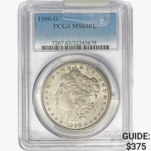 1900-O Morgan Silver Dollar PCGS MS63