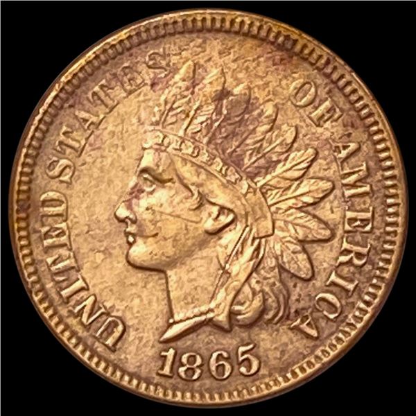 1865 Indian Head Cent CHOICE AU