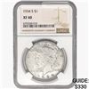 Image 1 : 1934-S Silver Peace Dollar NGC XF40