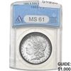 1885-S Morgan Silver Dollar ANACS MS61