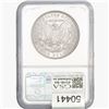 Image 2 : 1899 Morgan Silver Dollar NGC MS63