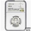 Image 1 : 1939-S Washington Silver Quarter NGC MS64