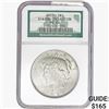 Image 1 : 1923 Silver Peace Dollar NGC MS63