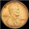 1909 VDB RED Wheat Cent UNCIRCULATED