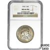 Image 1 : 1955 Franklin Half Dollar NGC MS66 FBL