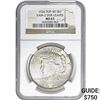 Image 1 : 1926 Silver Peace Dollar NGC MS63 VAM-2 DDR Leaves