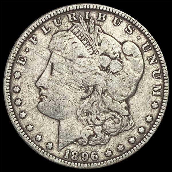 1896-O MICRO O Morgan Silver Dollar NICELY CIRCULATED