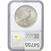 Image 2 : 1923 Silver Peace Dollar NGC MS64
