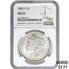 Image 1 : 1883-O Morgan Silver Dollar NGC MS63