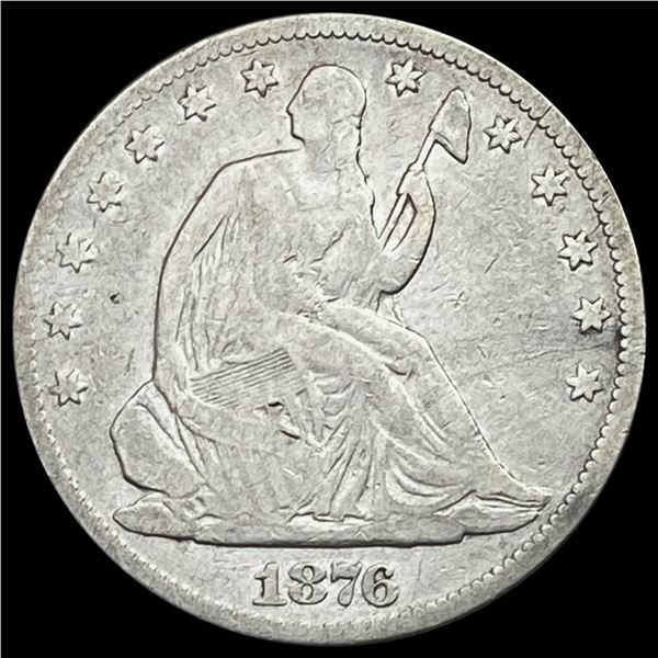 1876 Seated Liberty Half Dollar NICELY CIRCULATED