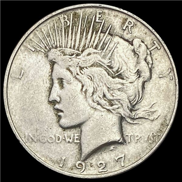 1927 Silver Peace Dollar LIGHTLY CIRCULATED