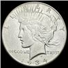Image 1 : 1934-S Silver Peace Dollar CLOSELY UNCIRCULATED