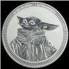Image 1 : 2023 SILVER $2 BABY YODA GEM PROOF