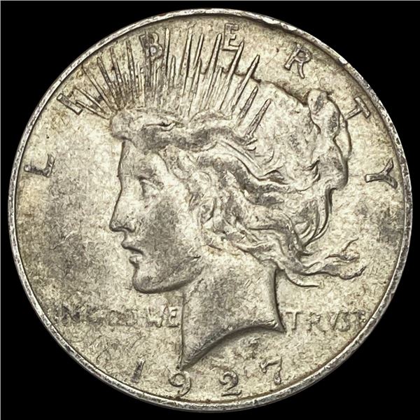 1927-D Silver Peace Dollar CLOSELY UNCIRCULATED