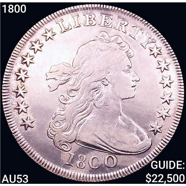 1800 Draped Bust Dollar CLOSELY UNCIRCULATED