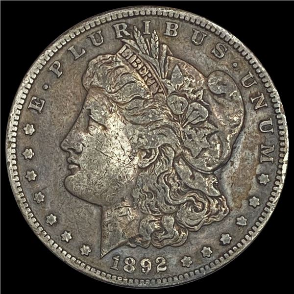 1892-S Morgan Silver Dollar LIGHTLY CIRCULATED