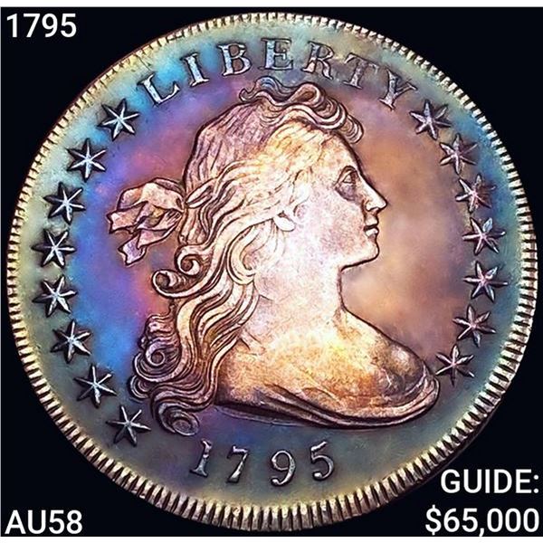 1795 Draped Bust Dollar CHOICE AU