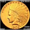 1908-D With Motto $10 Gold Eagle UNCIRCULATED