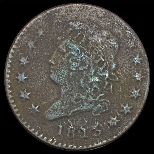 1813 Classic Head Large Cent NICELY CIRCULATED