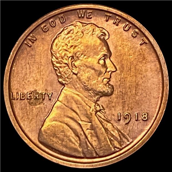 1918 RED Wheat Cent UNCIRCULATED