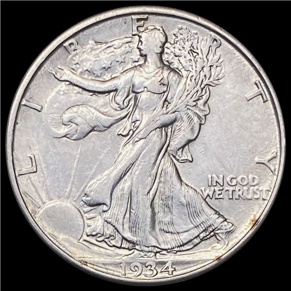 1934-D Walking Liberty Half Dollar CLOSELY UNCIRCULATED