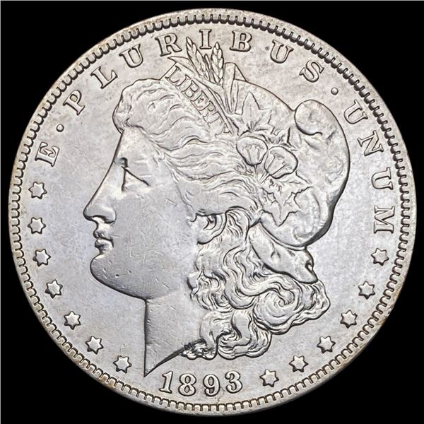 1893-O Morgan Silver Dollar CHOICE AU