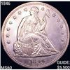 1846 Seated Liberty Dollar UNCIRCULATED
