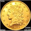 1836 $5 Gold Half Eagle CHOICE BU
