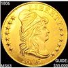 1806 $5 Gold Half Eagle CHOICE BU