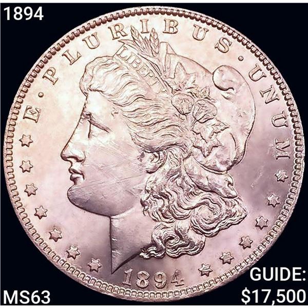 1894 Morgan Silver Dollar CHOICE BU