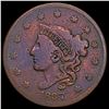 Image 1 : 1837 Coronet Head Large Cent NICELY CIRCULATED
