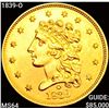 1839-O $2.50 Gold Quarter Eagle CHOICE BU